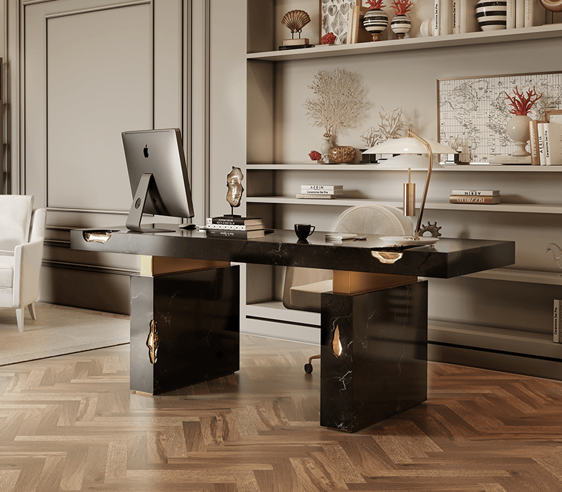 Empire Desk - Wiggins ChandelierBoca do LoboWiggins ChandelierDesk
