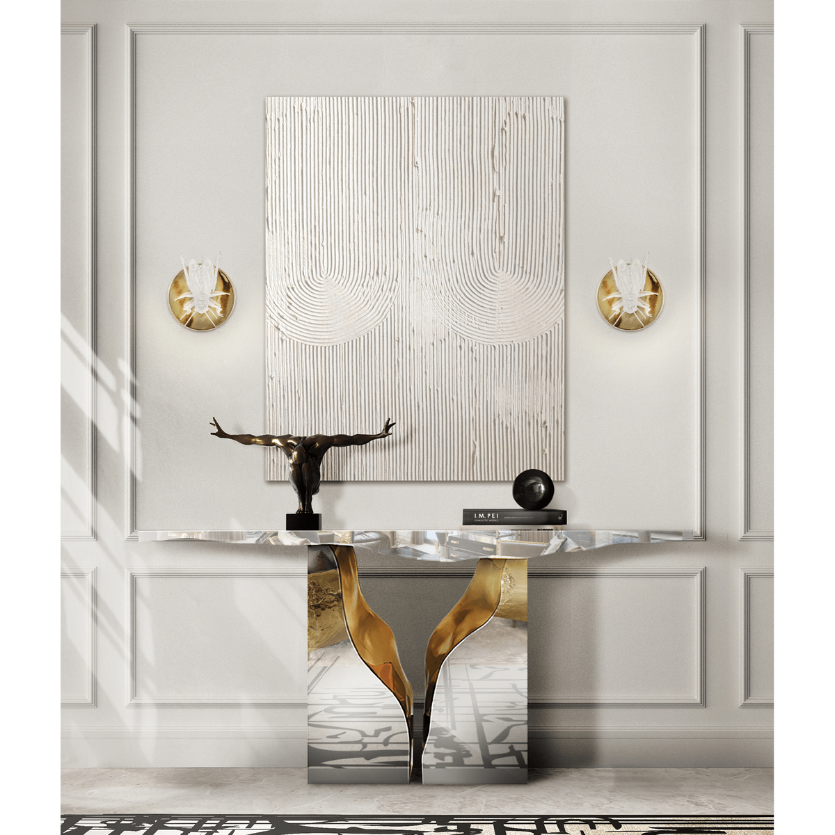 Filigree Cricket Wall Lamp by Boca do Lobo