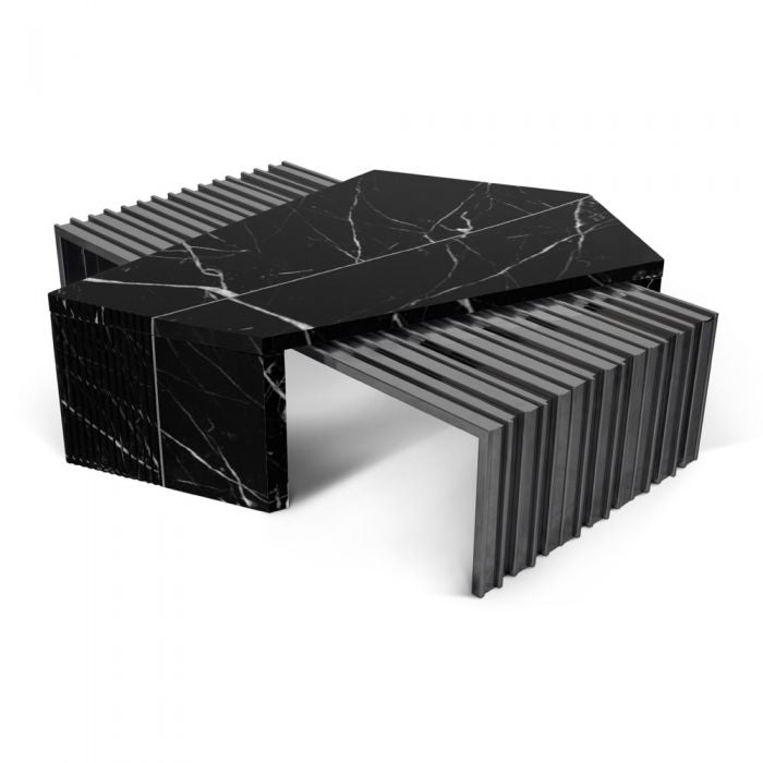 Mayer Black Center Table - Wiggins ChandelierLuxxuWiggins ChandelierCenter Table