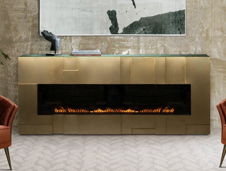 Musa Fireplace - Wiggins ChandelierBrabbuWiggins ChandelierFireplace