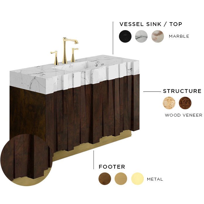 Nazca Single Vanity Cabinet - Wiggins ChandelierMaison ValentinaWiggins ChandelierVanity Cabinet