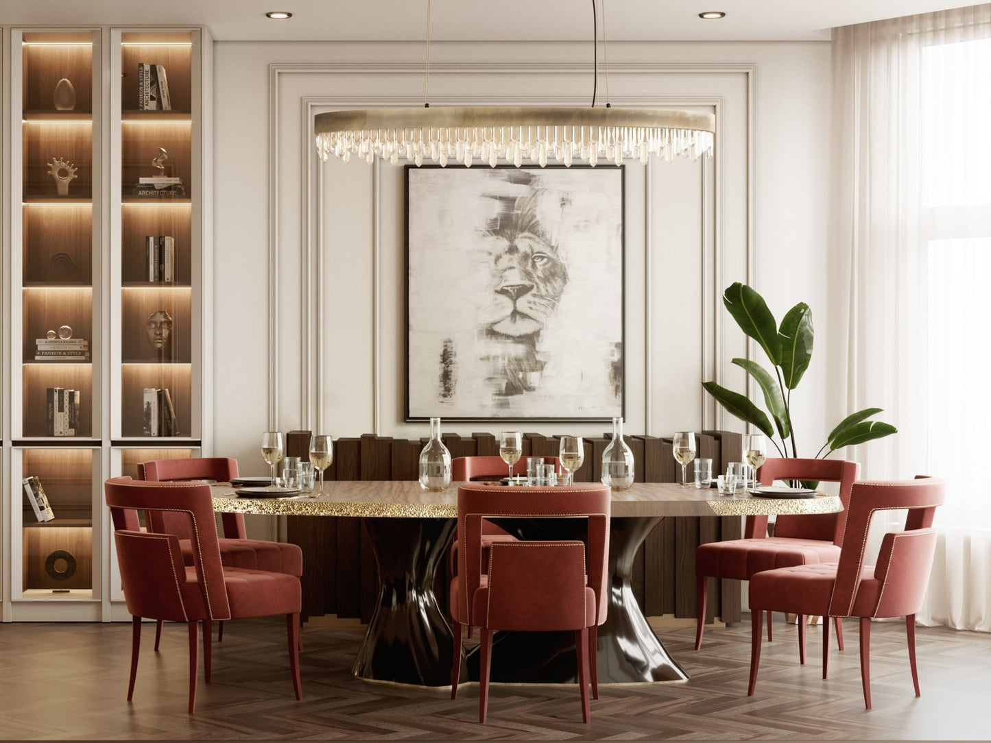 Plateau I Dining Table - Wiggins ChandelierBrabbuWiggins ChandelierDining Table