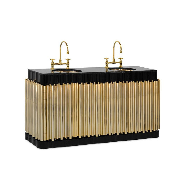 Symphony Bathroom Vanity – Double Sink - Wiggins ChandelierMaison ValentinaWiggins ChandelierVanity Cabinet