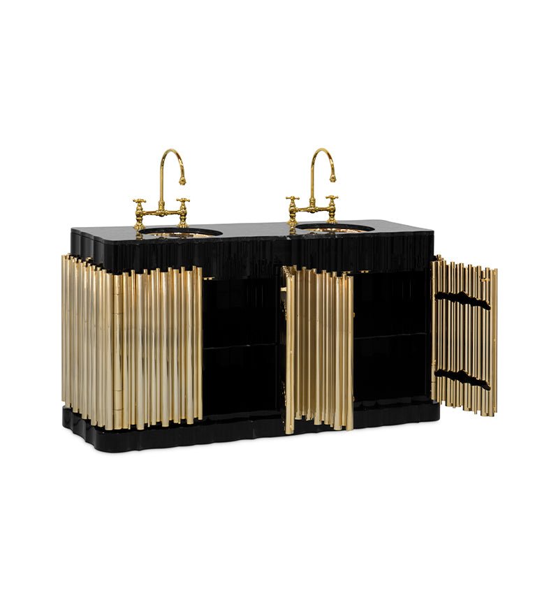 Symphony Bathroom Vanity – Double Sink - Wiggins ChandelierMaison ValentinaWiggins ChandelierVanity Cabinet