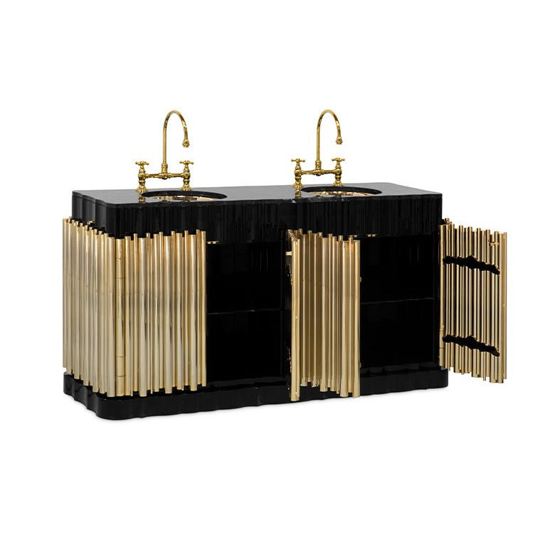 Symphony Bathroom Vanity – Double Sink - Wiggins ChandelierMaison ValentinaWiggins ChandelierVanity Cabinet
