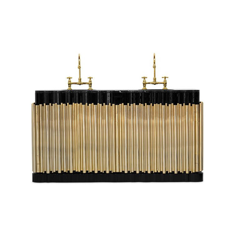 Symphony Bathroom Vanity – Double Sink - Wiggins ChandelierMaison ValentinaWiggins ChandelierVanity Cabinet