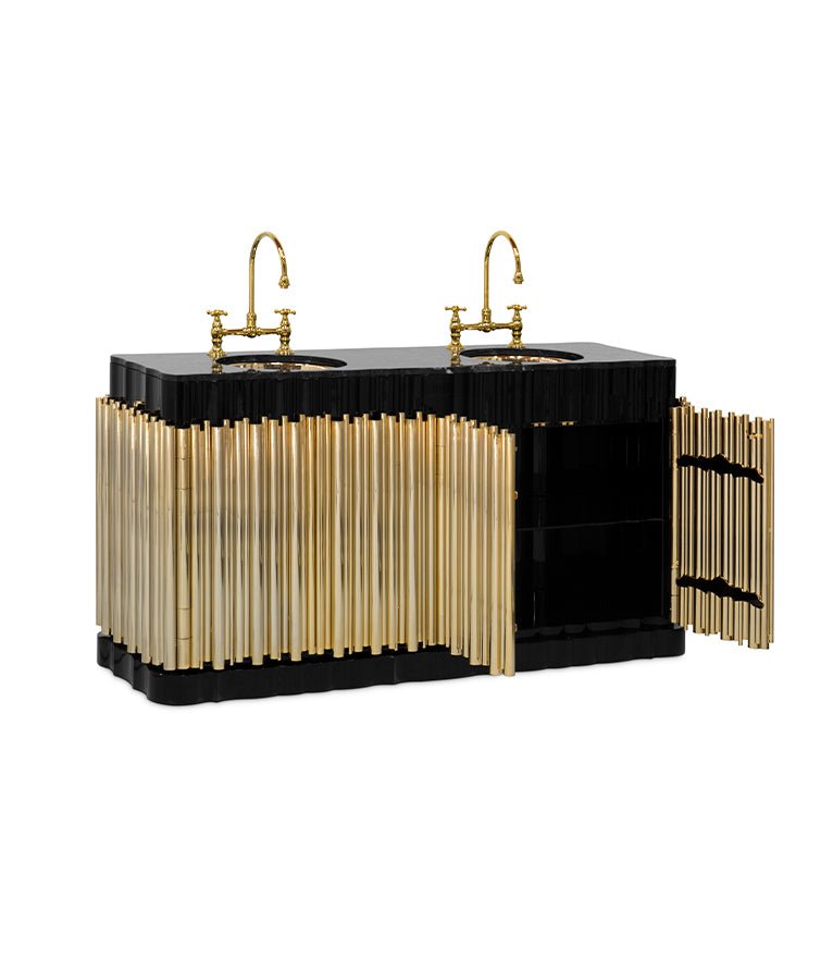 Symphony Bathroom Vanity – Double Sink - Wiggins ChandelierMaison ValentinaWiggins ChandelierVanity Cabinet