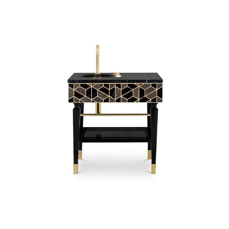 Tortoise Single Vanity Cabinet - Wiggins ChandelierMaison ValentinaWiggins ChandelierVanity Cabinet