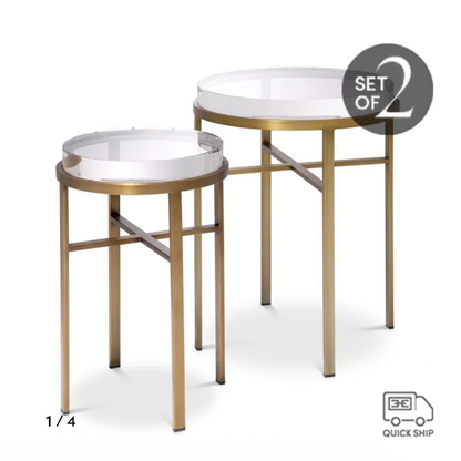Side Table Hoxton set of 2