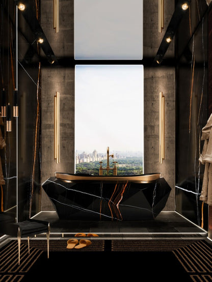 Diamond Marble Bathtub