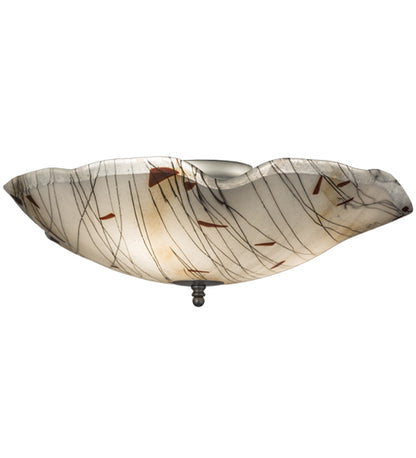 25" Wide Metro Fusion Ramoscelli Flushmount by Meyda Lighting