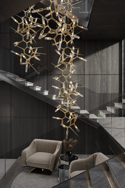 Shard Chandelier by Luxxu