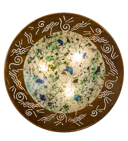 Celestial Fused Glass Pendant | 48" High by Meyda Lighting