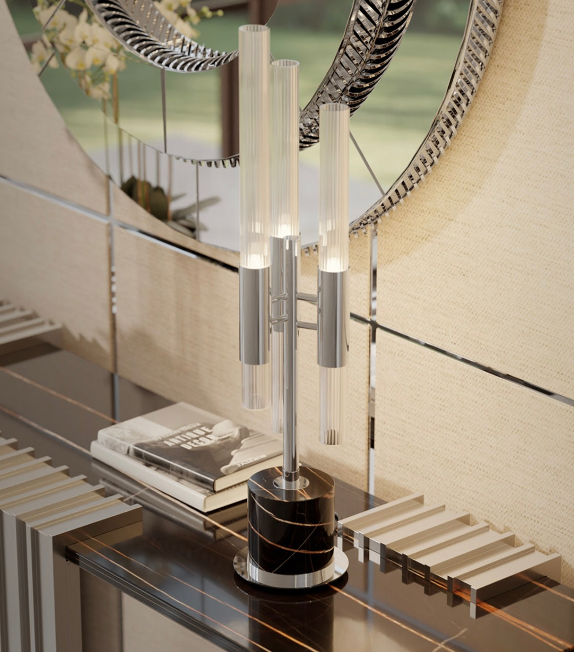 Waterfall Table Lamp by Luxxu