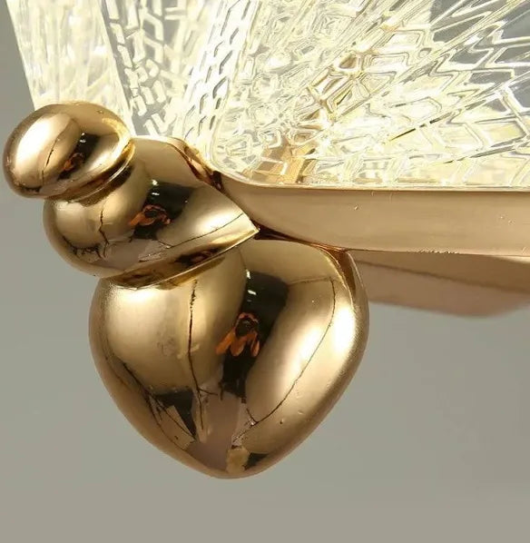 Brass Butterfly LED Chandelier 15 Heads by Bethel International