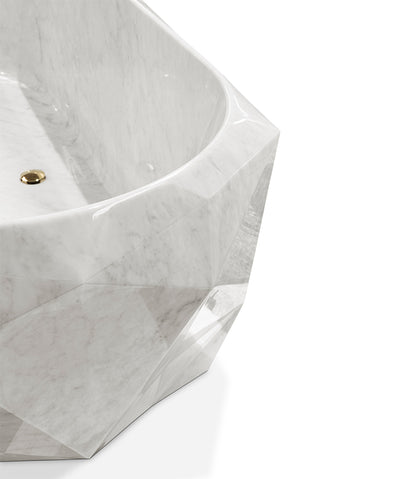 Diamond Marble Bathtub