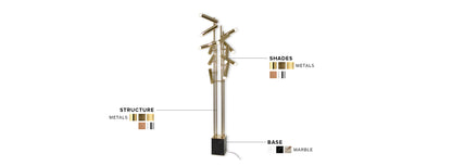 Cypres Floor Lamp by Brabbu