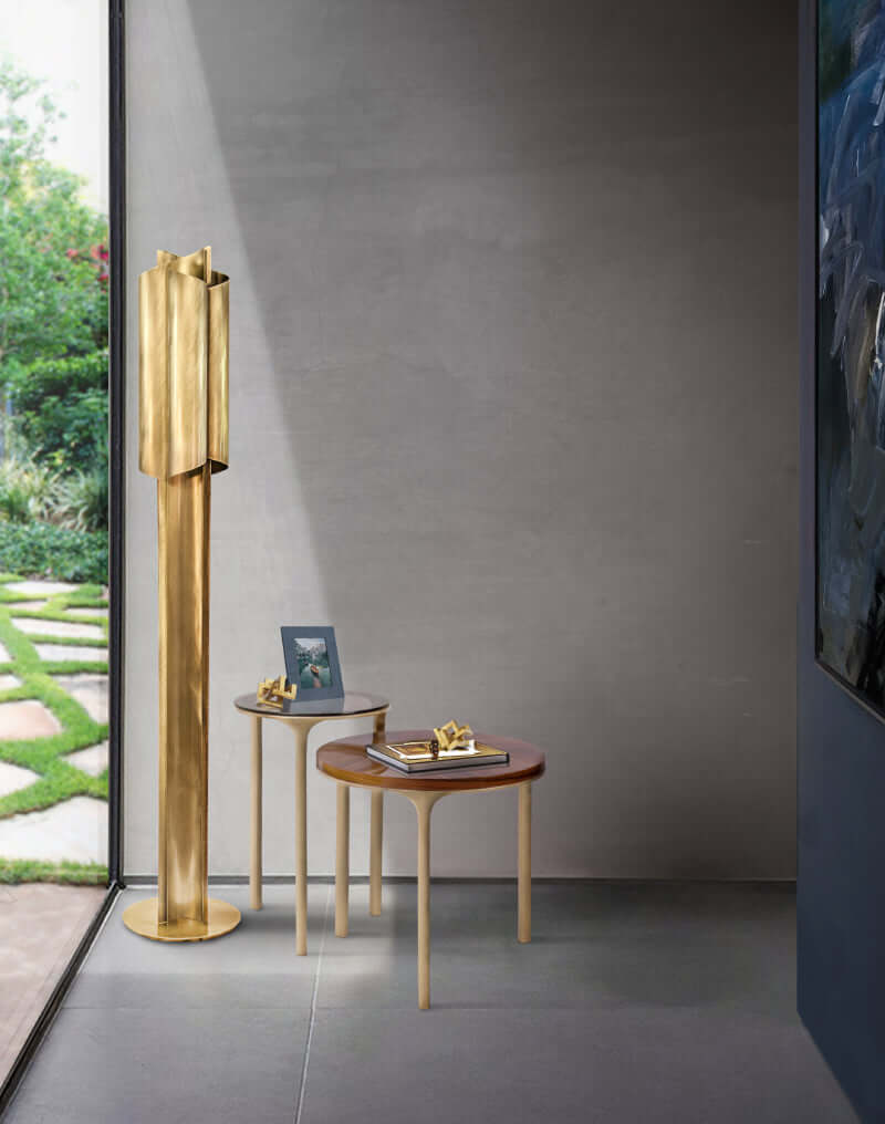 Luray Side Table by Brabbu