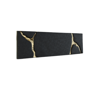 Lapiaz Black Bed & Headboard