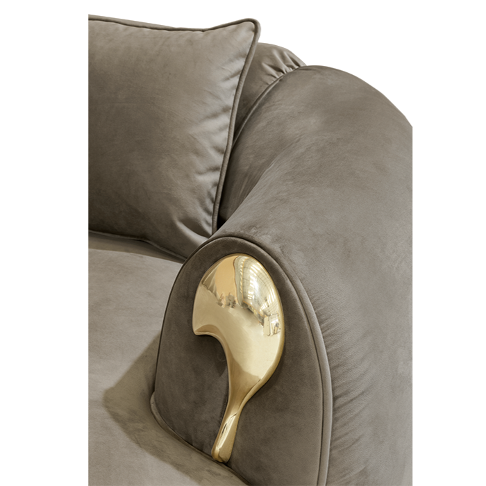 Soleil Curved Sofa