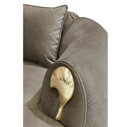 Soleil Curved Sofa