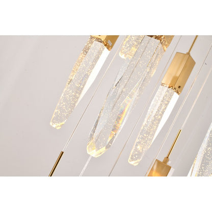 Black Gun Metal Frame Chandelier