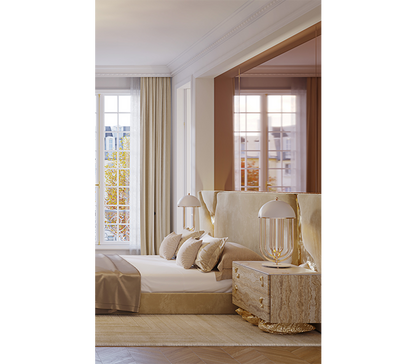 Lapiaz Black Bed & Headboard