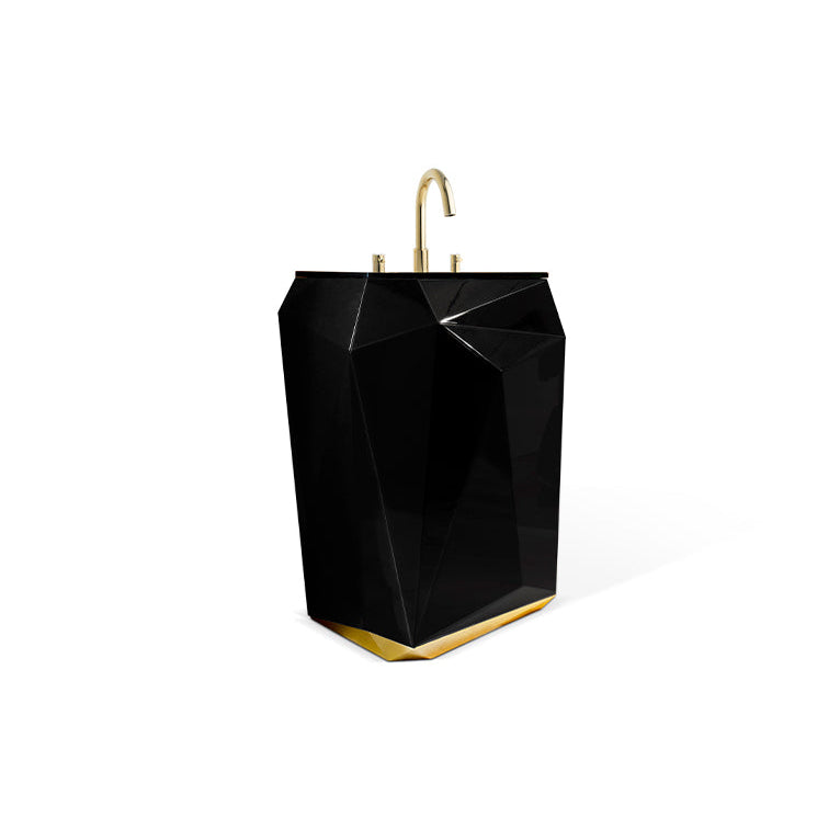 Diamond Pedestal Sink