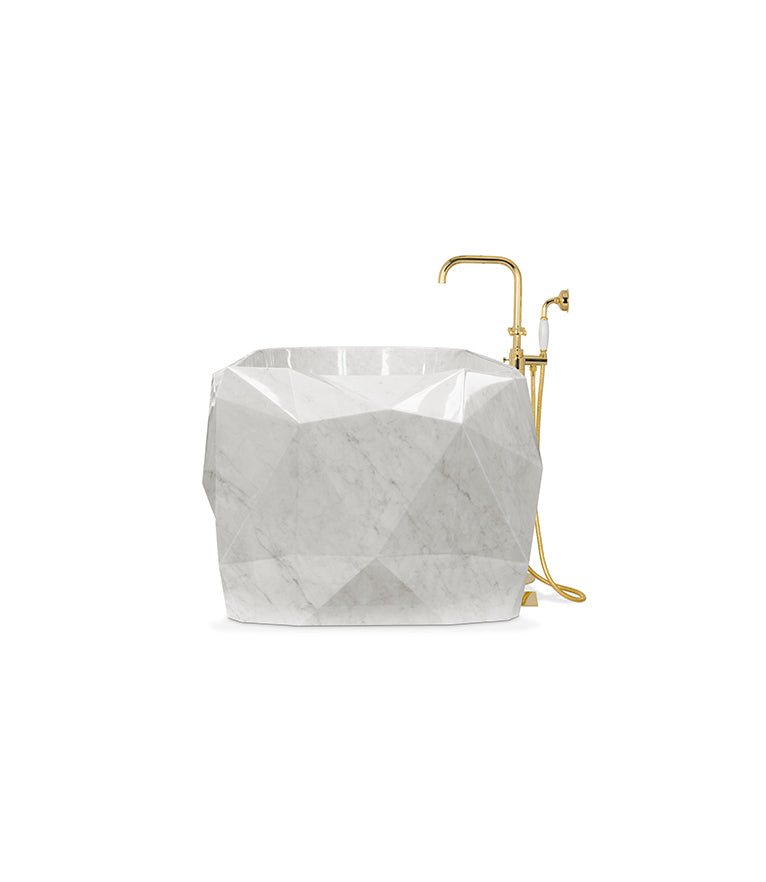 Diamond Marble Bathtub