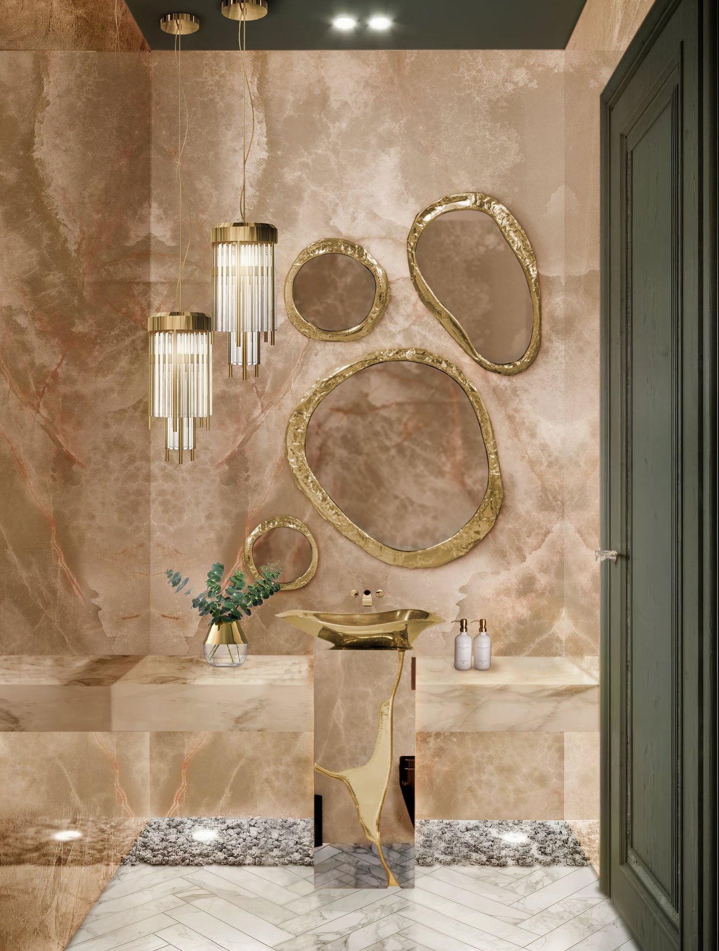 Lapiaz Pedestal Sink