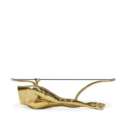 Tabu Polished Brass Coffee Table