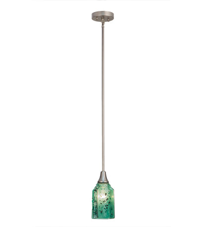 4"Sq Metro Fusion Seaglass Draped Pendant by Meyda Lighting