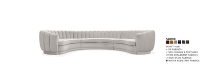 Pearl Round Three Sofa