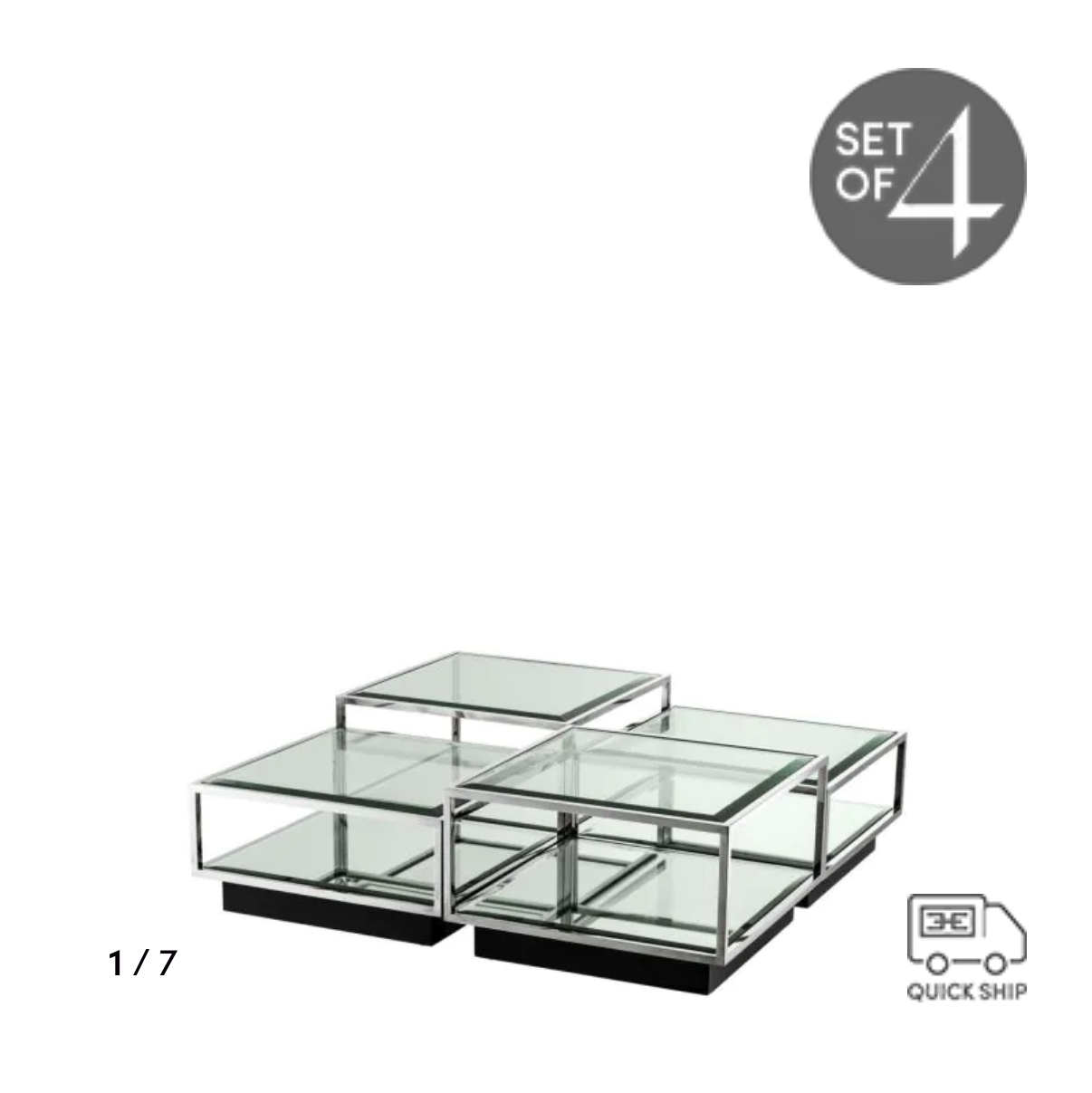 Coffee Table Tortona set of 4