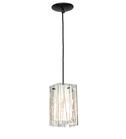 5" Square Metro Fusion Branches Quadrato Mini Pendant by Meyda Lighting