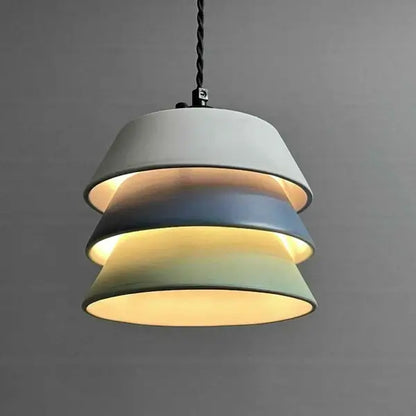Ceramic Pendant Light - Front view