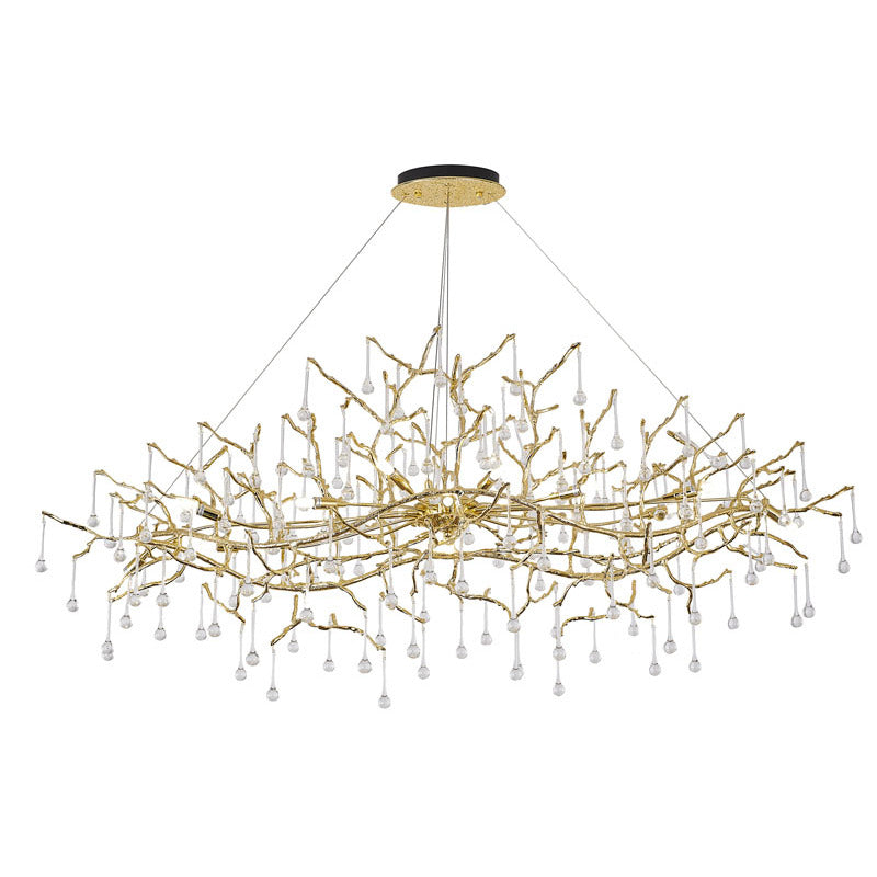Solid Brass Living Chandelier