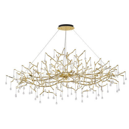 Solid Brass Living Chandelier