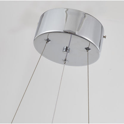 Modern Halo Round LED Chandelier