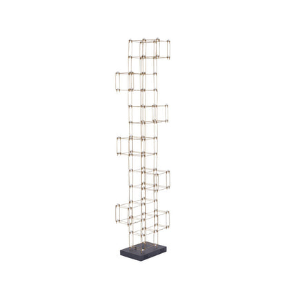 Gold LED Floor Lamp