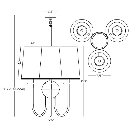 Fineas Chandelier