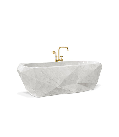 Diamond Marble Bathtub