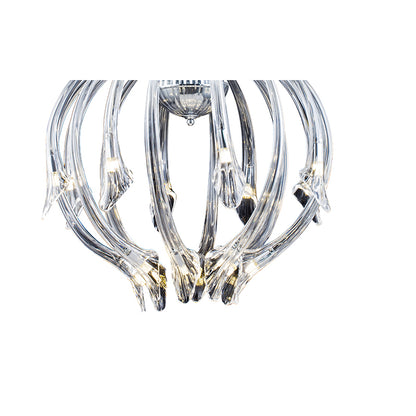 Hand Blown Glass Chandelier