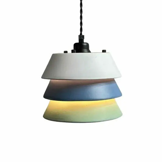 Ceramic Pendant Light - Front view