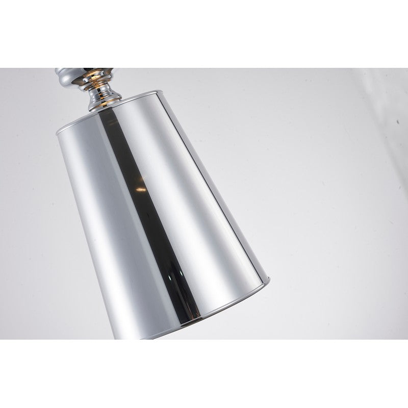 Polished Gold/Chrome Single Pendant Light