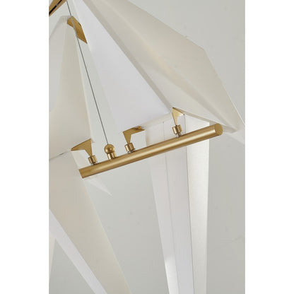 White Bird LED Chandelier