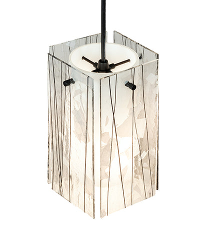 5" Square Metro Fusion Branches Quadrato Mini Pendant by Meyda Lighting