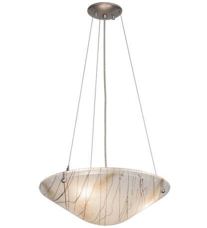 Ramoscelli Pendant – Iridescent Draped Glass by Meyda Lighting