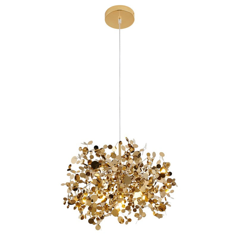 Chrome Sparkle Confetti Pendant Light