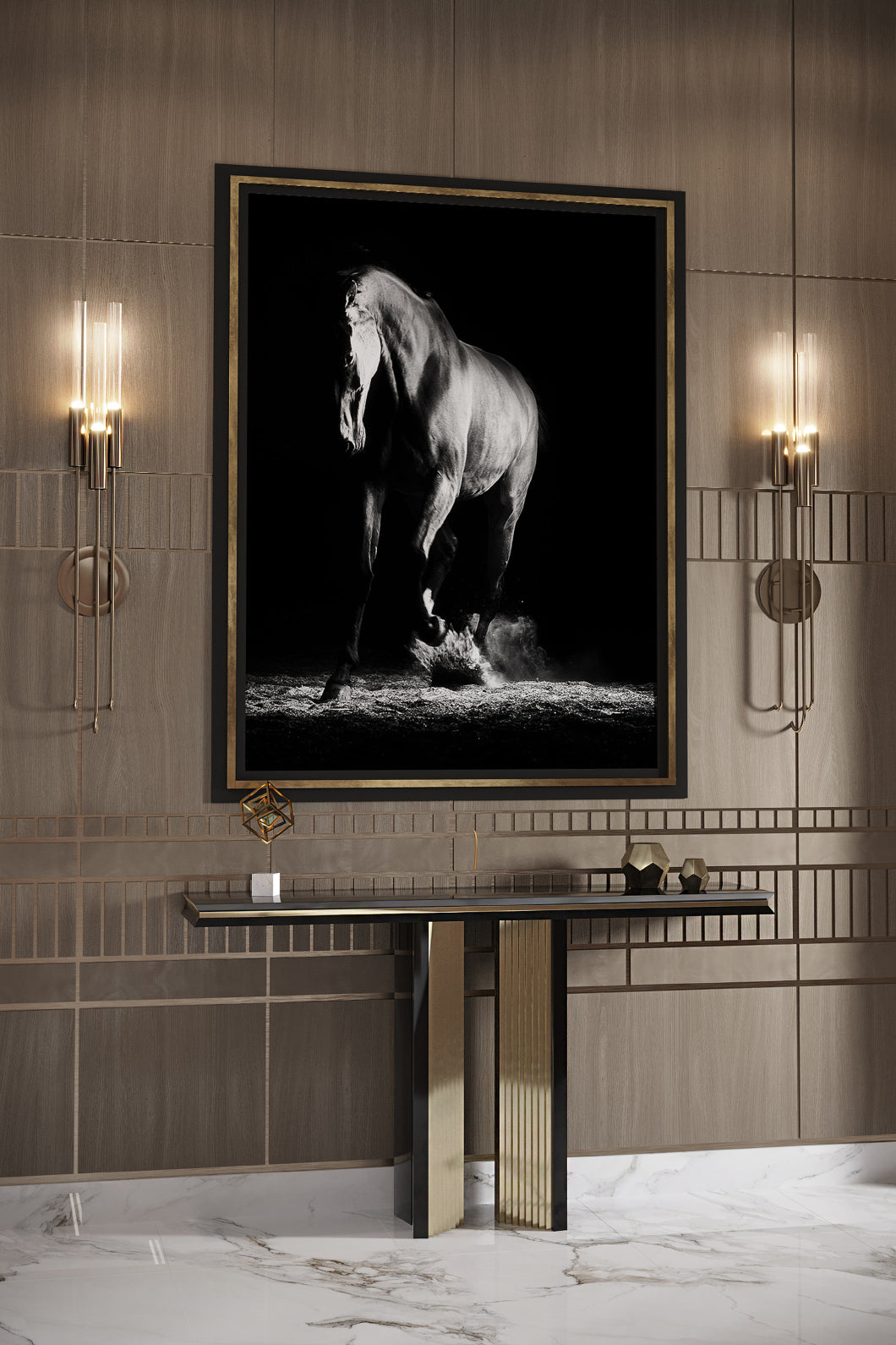Gala Torch Wall Lamp by Luxxu